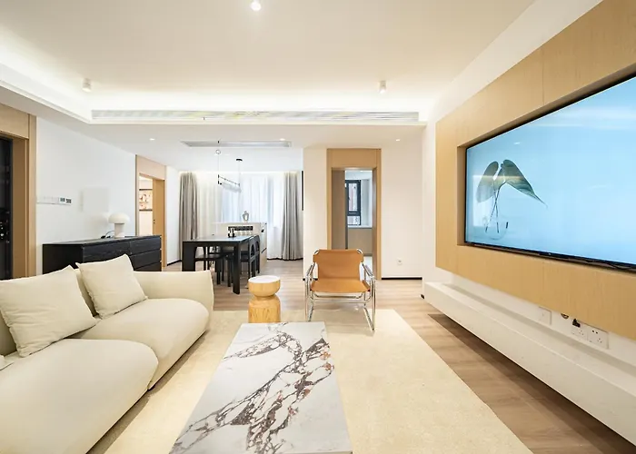 Modern 3Brs Wis Cac&Fheating,Near Jing\'An Temple