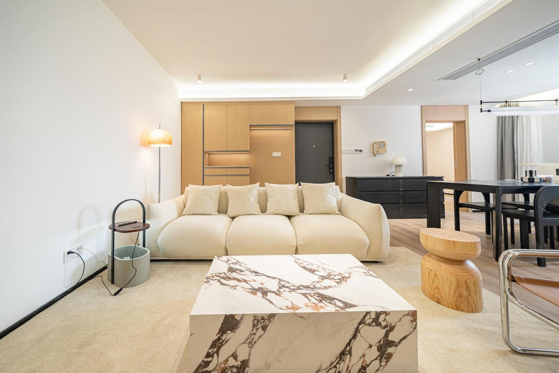 Apartment Modern 3brs Wis Cac&fheating,near Jing'an Temple *